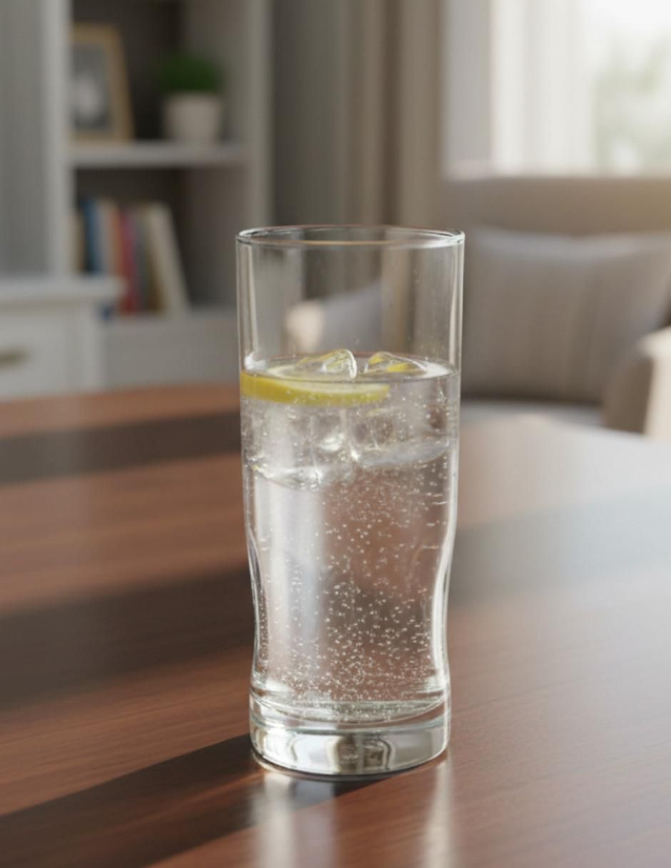 Set de vasos old fashion Liineas de cristal con 6 piezas 2