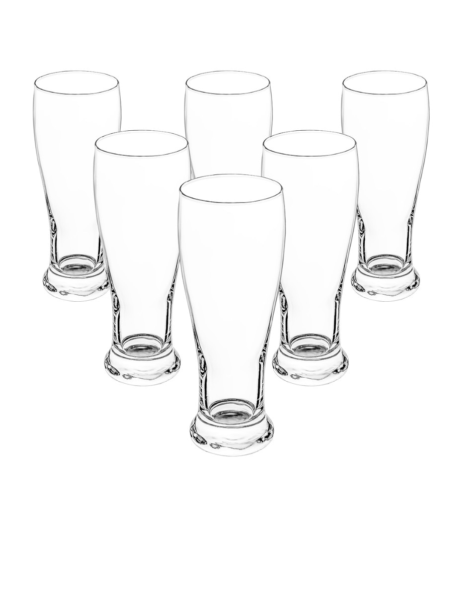 Set de vasos para agua de cristal con 6 piezas Set de vasos para agua de cristal con 6 piezas
