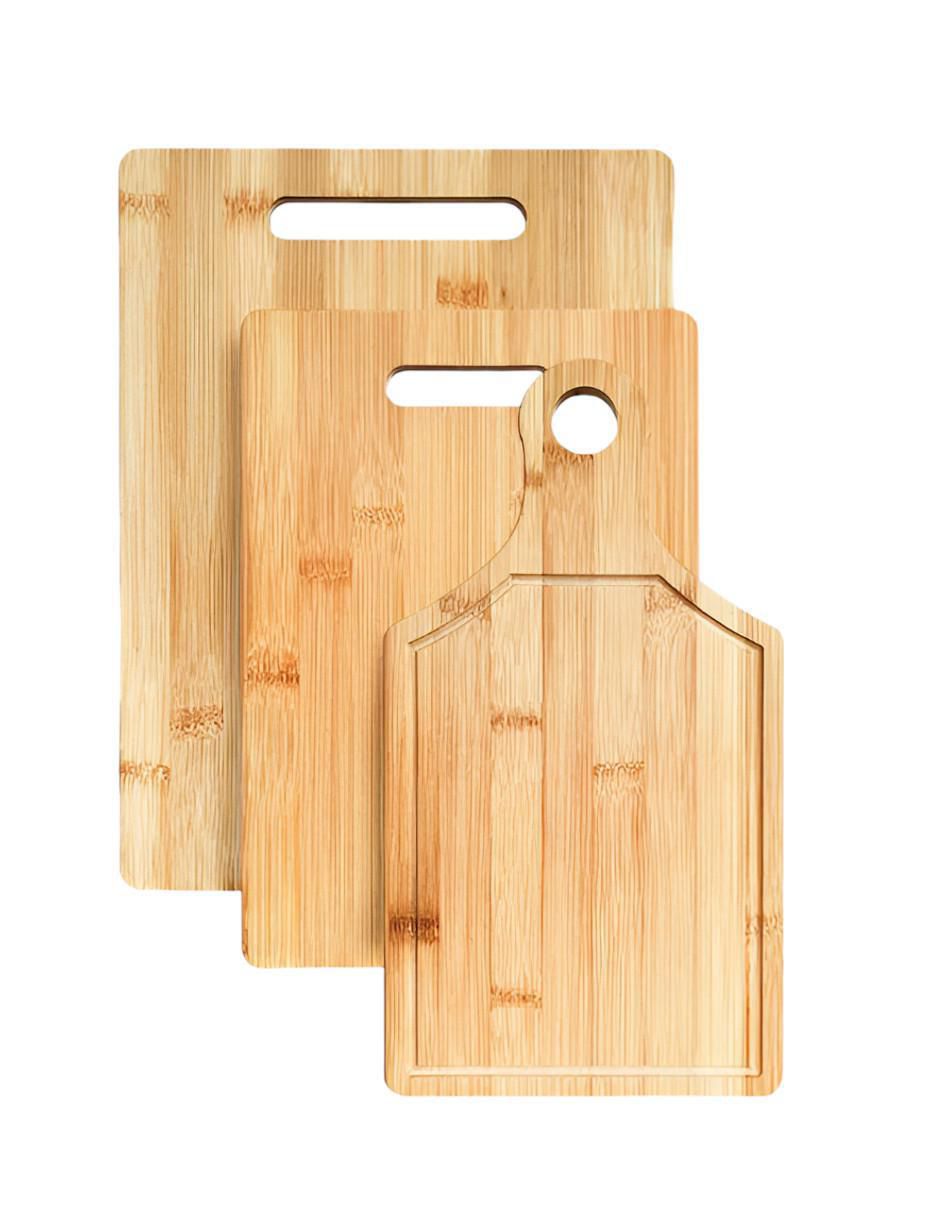 Set tabla para picar de madera Set tabla para picar de madera