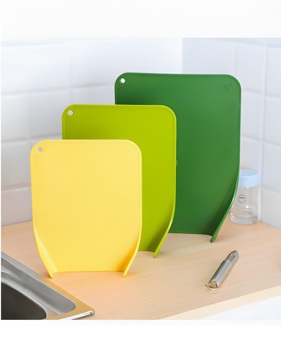 Set tabla para picar de plástico