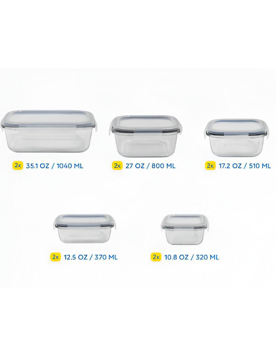 Kit de oganizadores para refrigerador 4