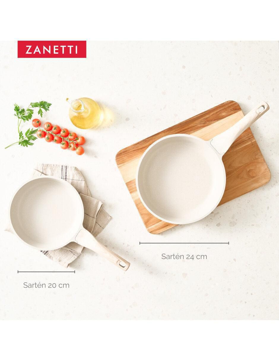 Set de sartenes de acero inoxidable 9 piezas 7