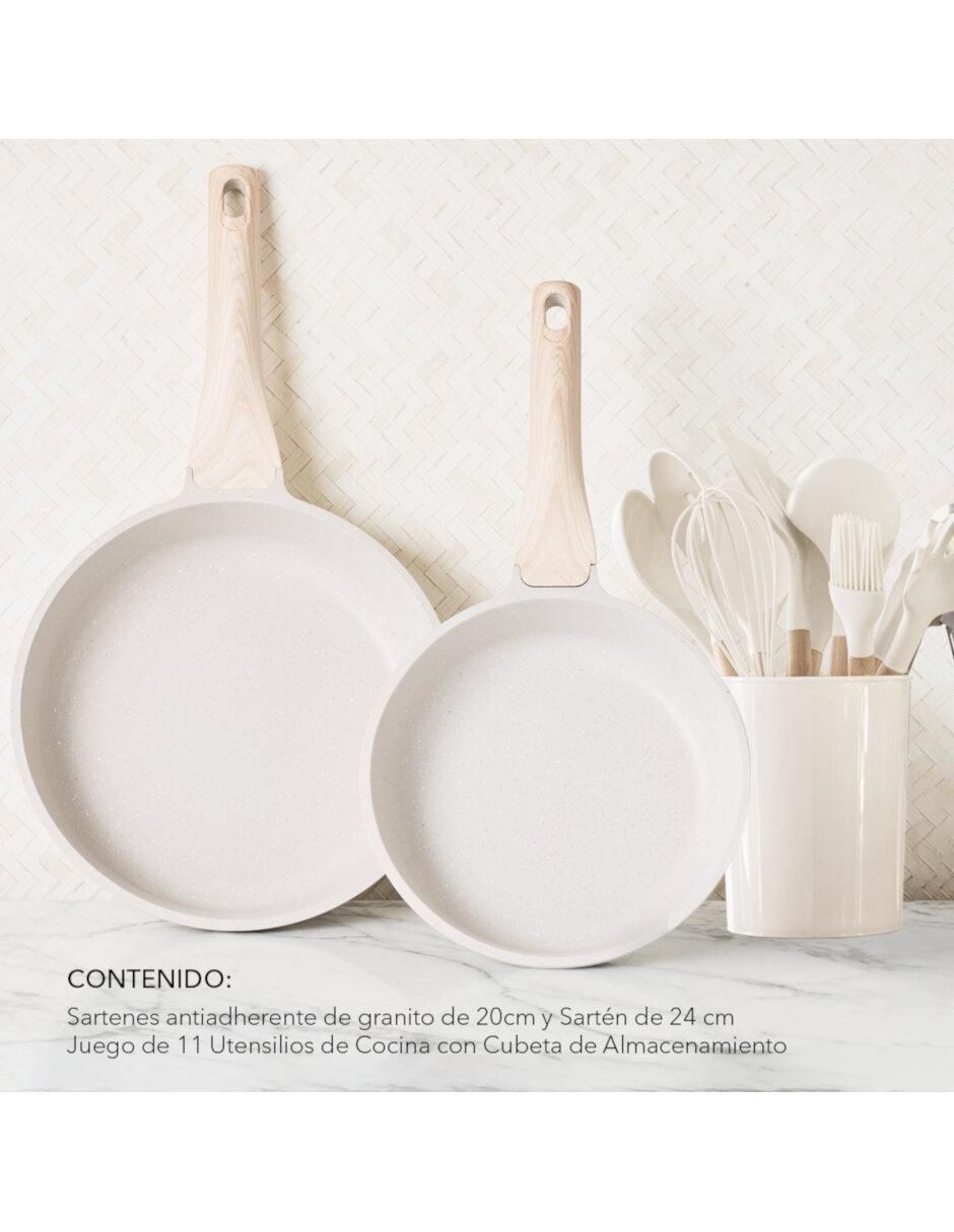 Set de sartenes de acero inoxidable 9 piezas 3