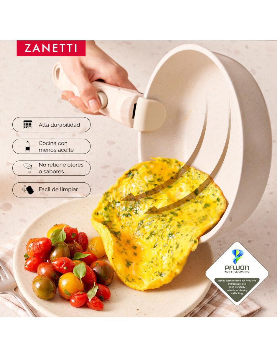 Batería de cocina de aluminio fundido antiadherente sin PFOA 17 piezas 5