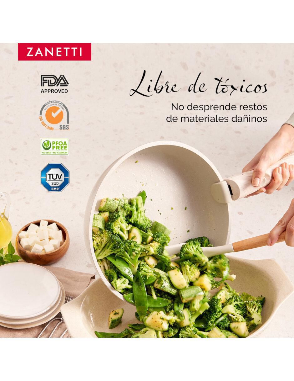 Batería de cocina de aluminio fundido antiadherente sin PFOA 17 piezas