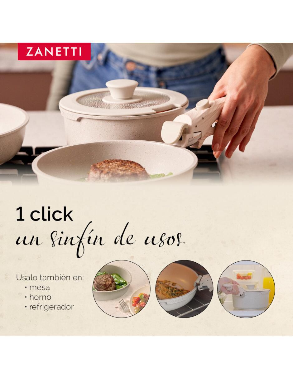 Batería de cocina de aluminio fundido antiadherente sin PFOA 17 piezas 7
