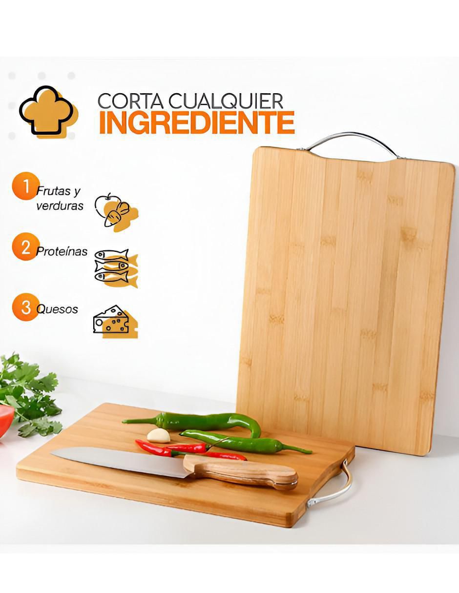 Tabla para picar de madera