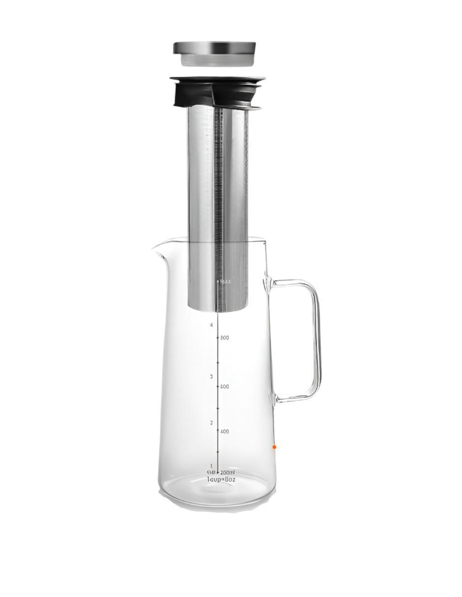 Tetera infusora Xtellar de vidrio