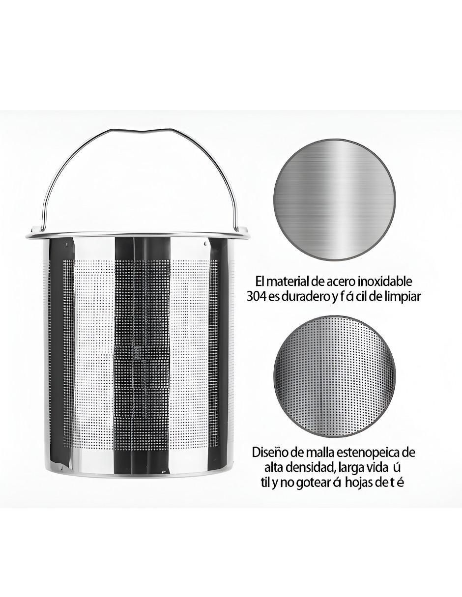 Tetera infusora Xtellar de vidrio