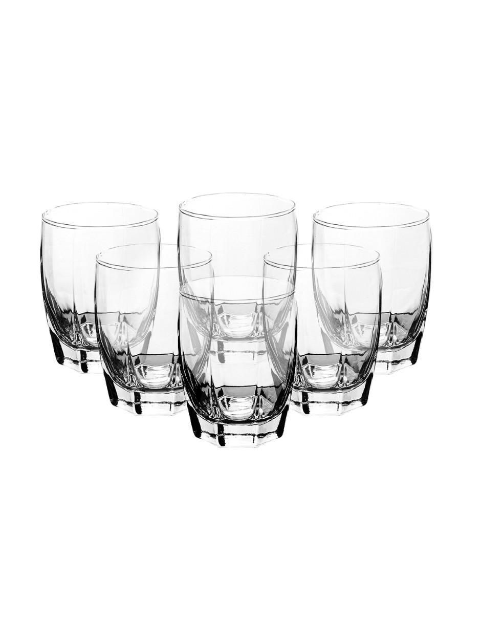 Set de vasos para agua de cristal con 6 piezas Set de vasos para agua de cristal con 6 piezas