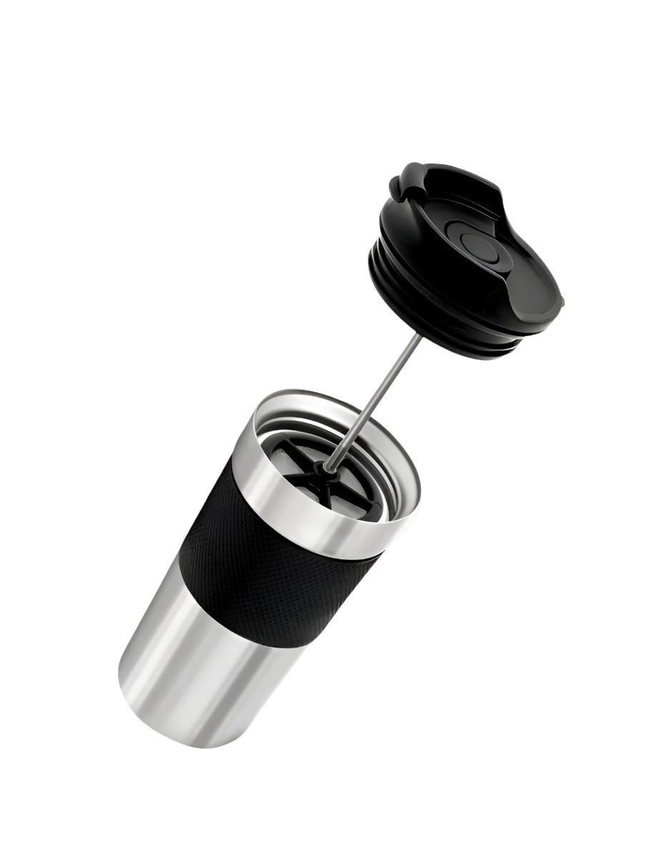 Termo de acero inoxidable con tapa rosca 350 ml