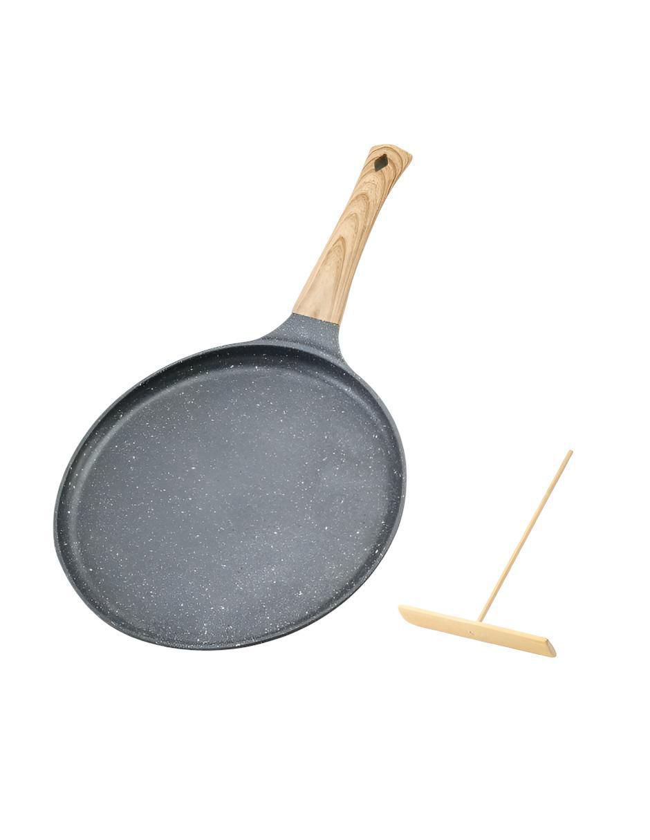 Sartén para crepas de aluminio fundido Sartén para crepas de aluminio fundido