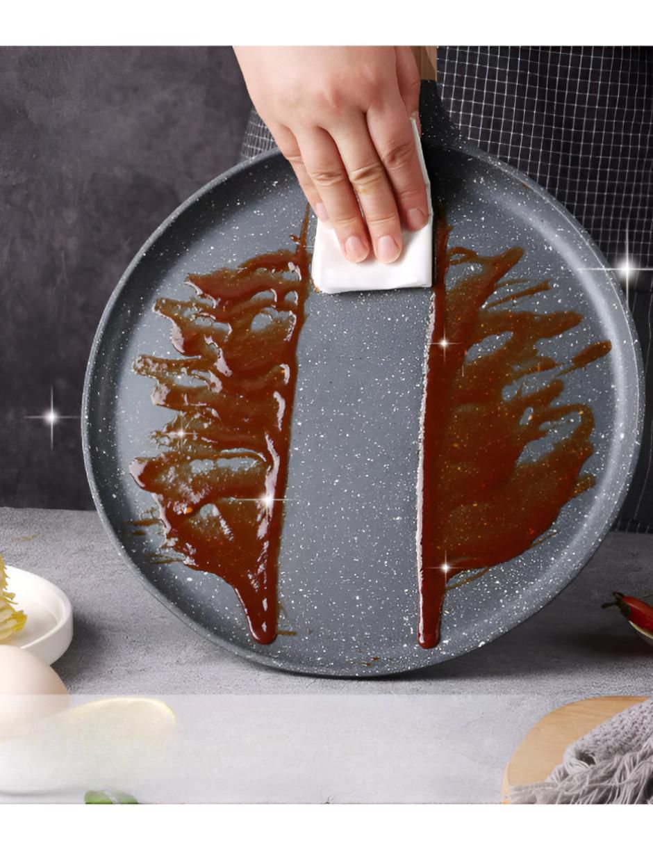 Sartén para crepas de aluminio fundido 4