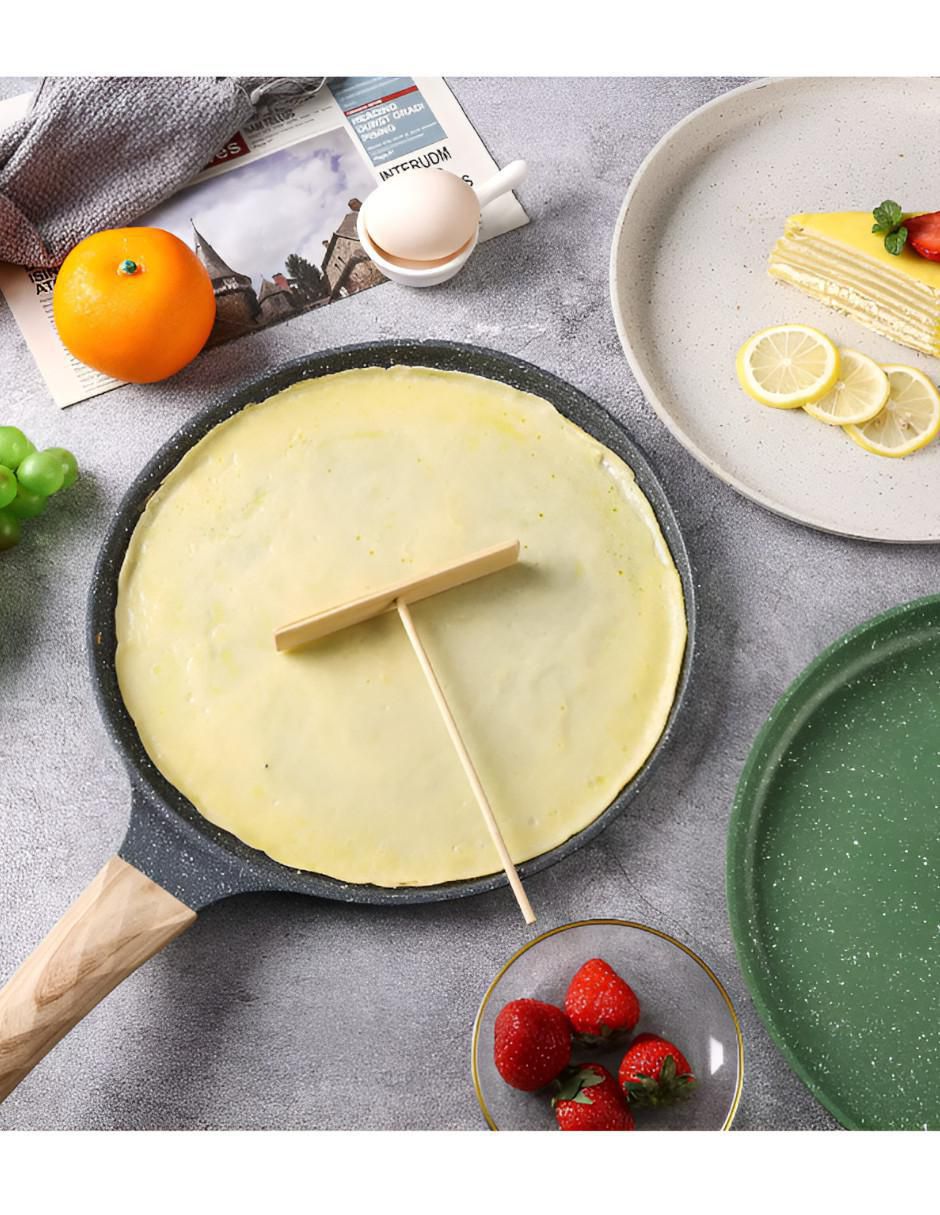 Sartén para crepas de aluminio fundido 2