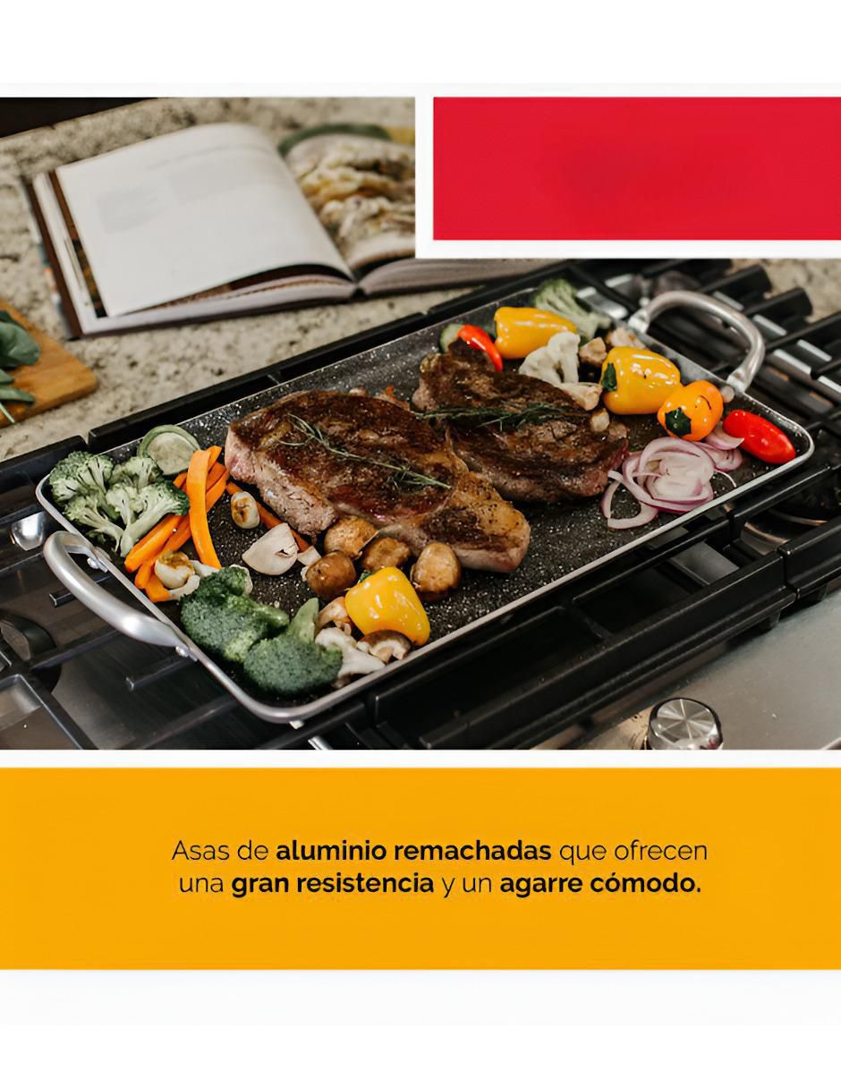 Comal aluminio 2