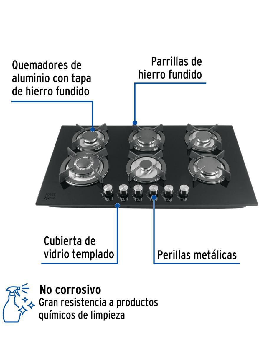 Parrilla de vidrio templado Parrilla de vidrio templado