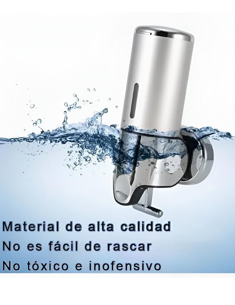 Dosificador de jabón convencional de acero inoxidable