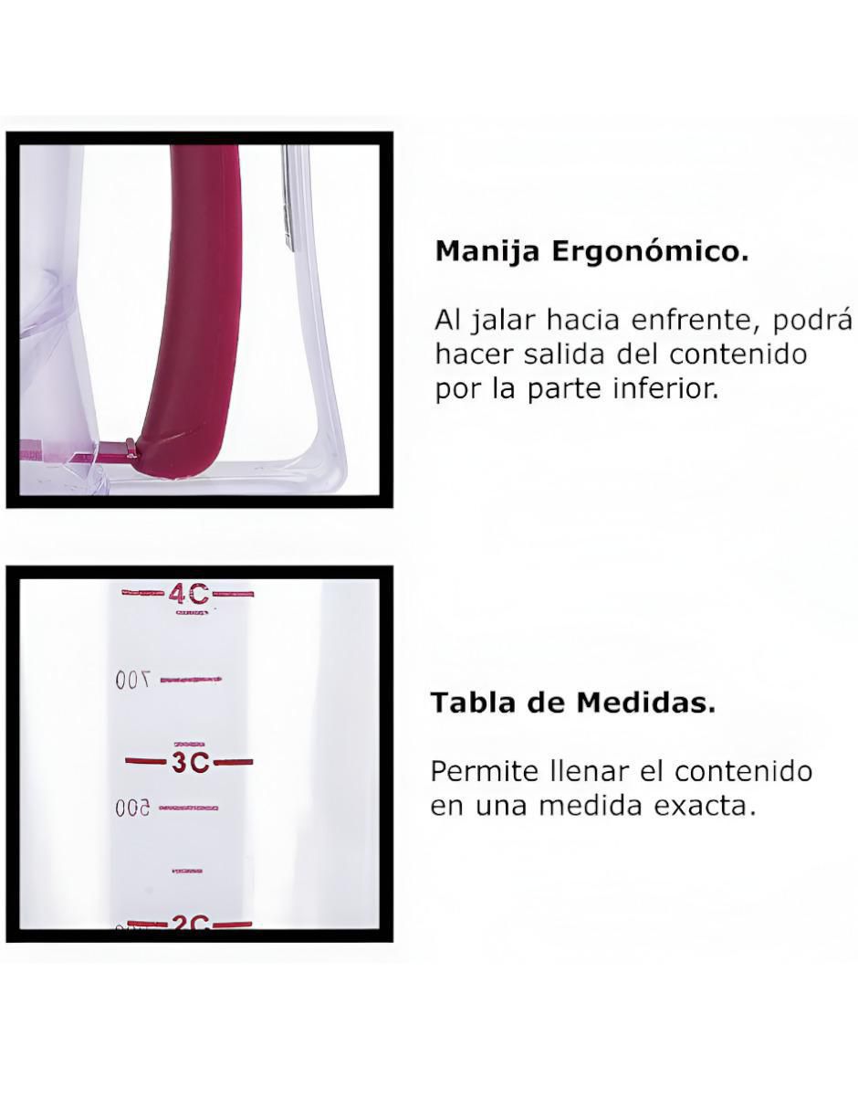 Dispensador de masa Xtellar de plástico