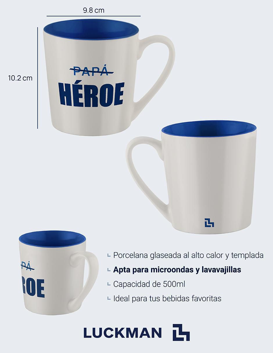 Taza térmica Dad Héroe 5