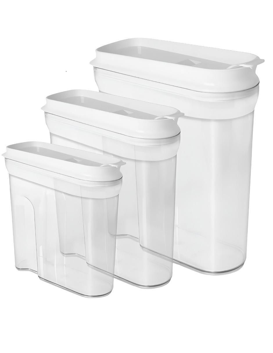 Set dispensador de cereal Xtellar de plástico