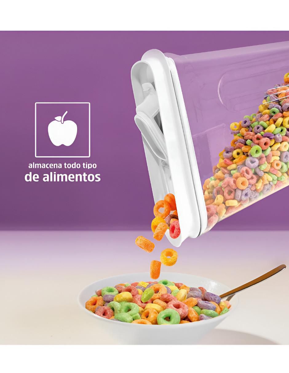Set dispensador de cereal Xtellar de plástico