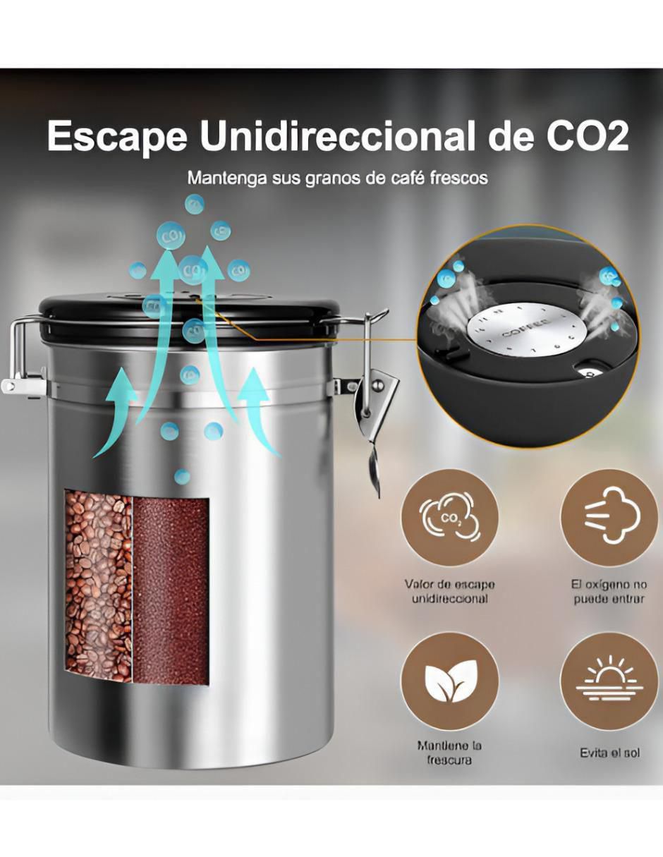 Contenedor de acero inoxidable