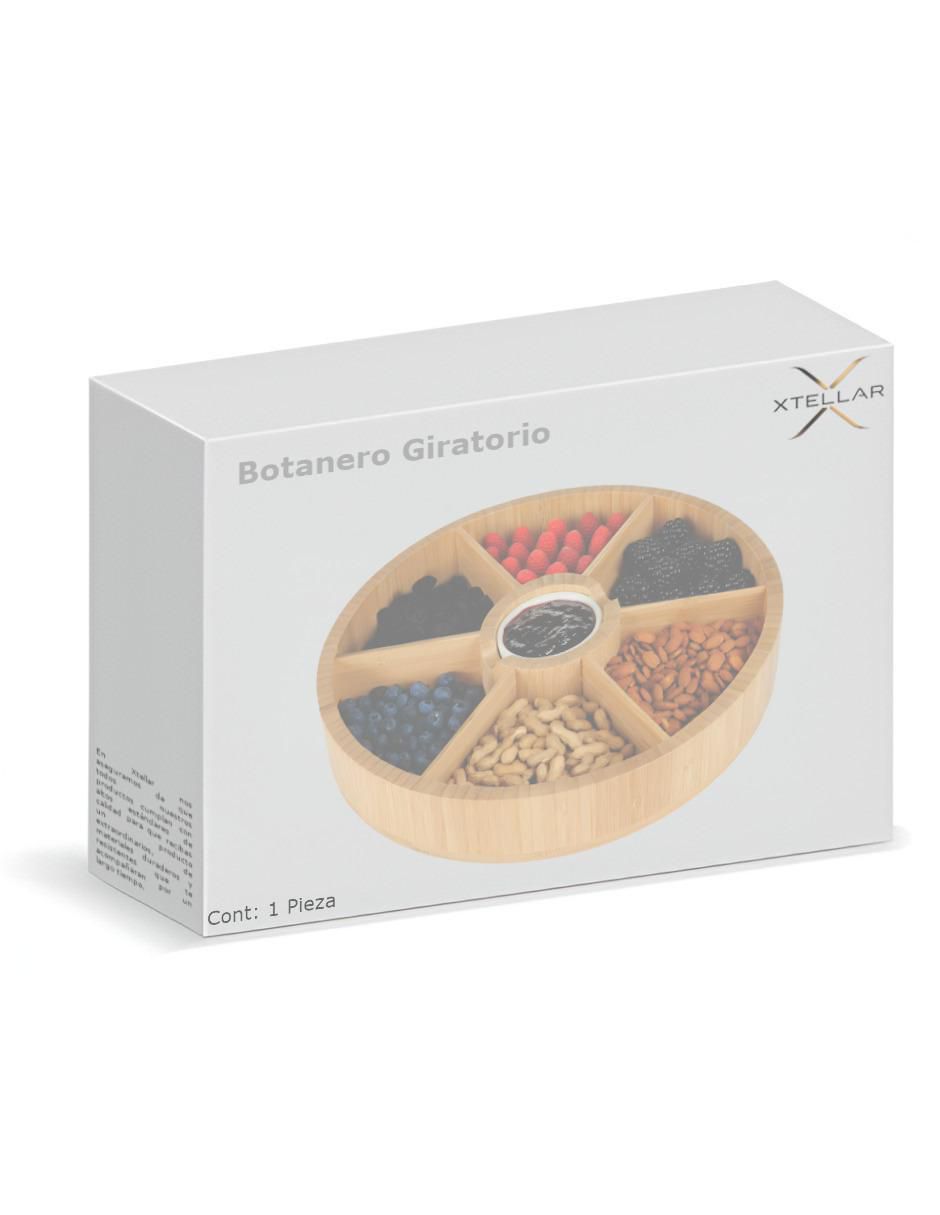 Botanero Xtllar1027 de bambú 4