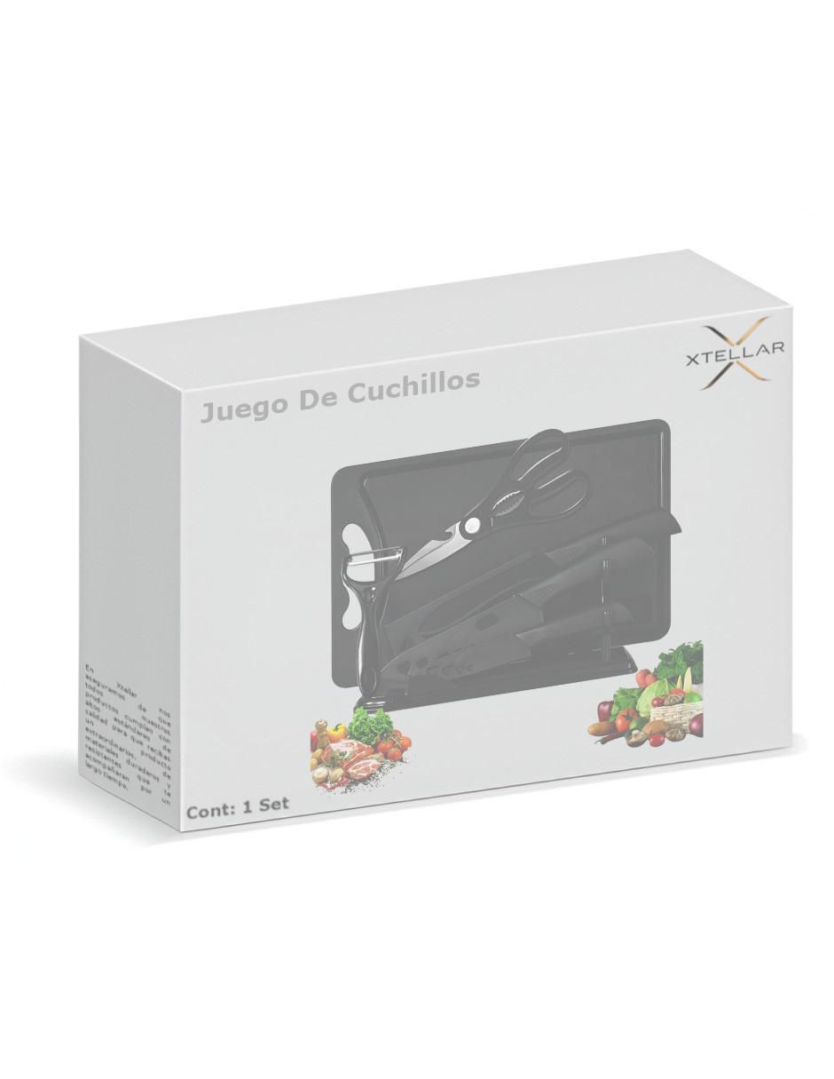 Set de cuchillos utilitario xtllar1037 10 piezas