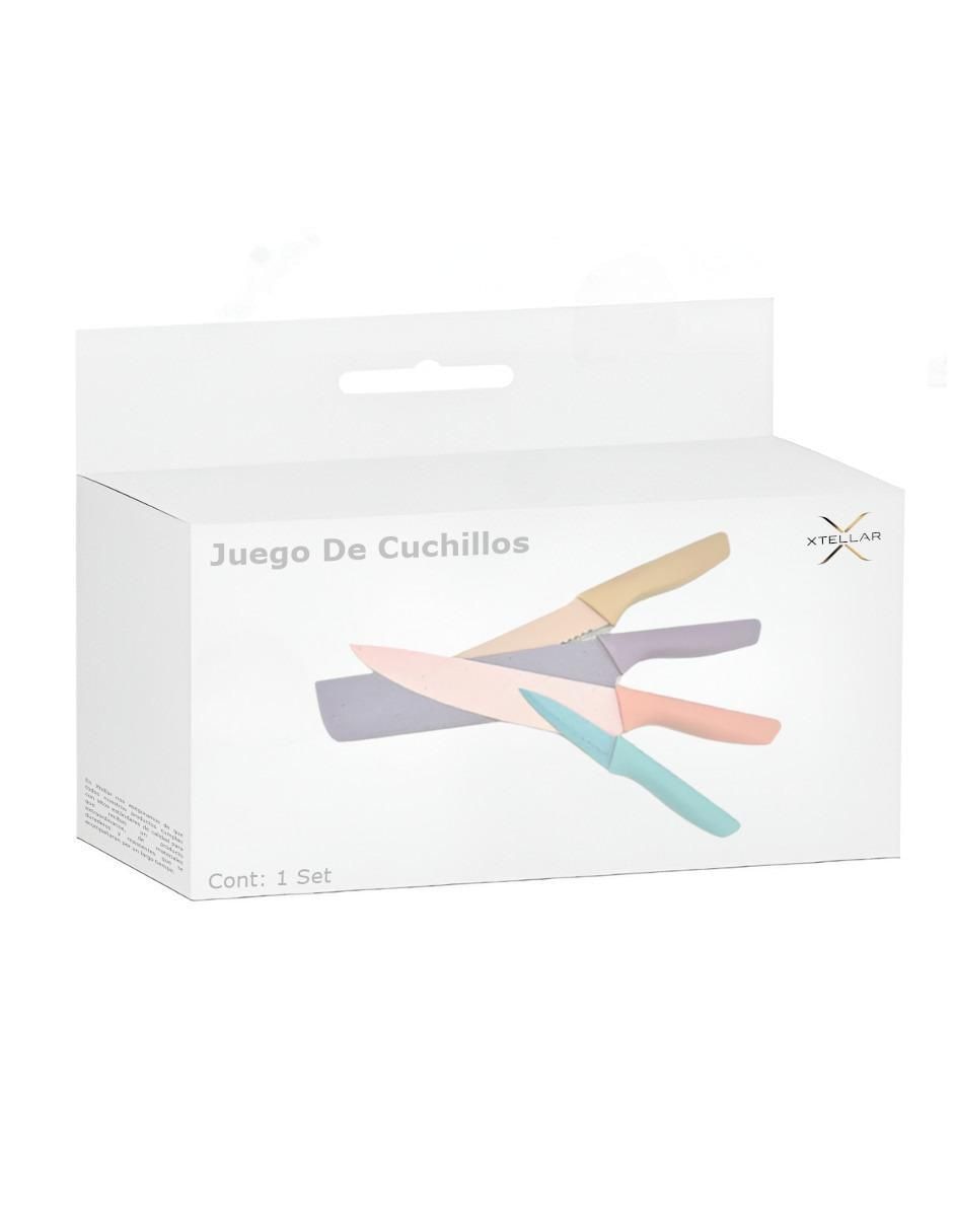 Set de cuchillos utilitario xtllar1039 6 piezas