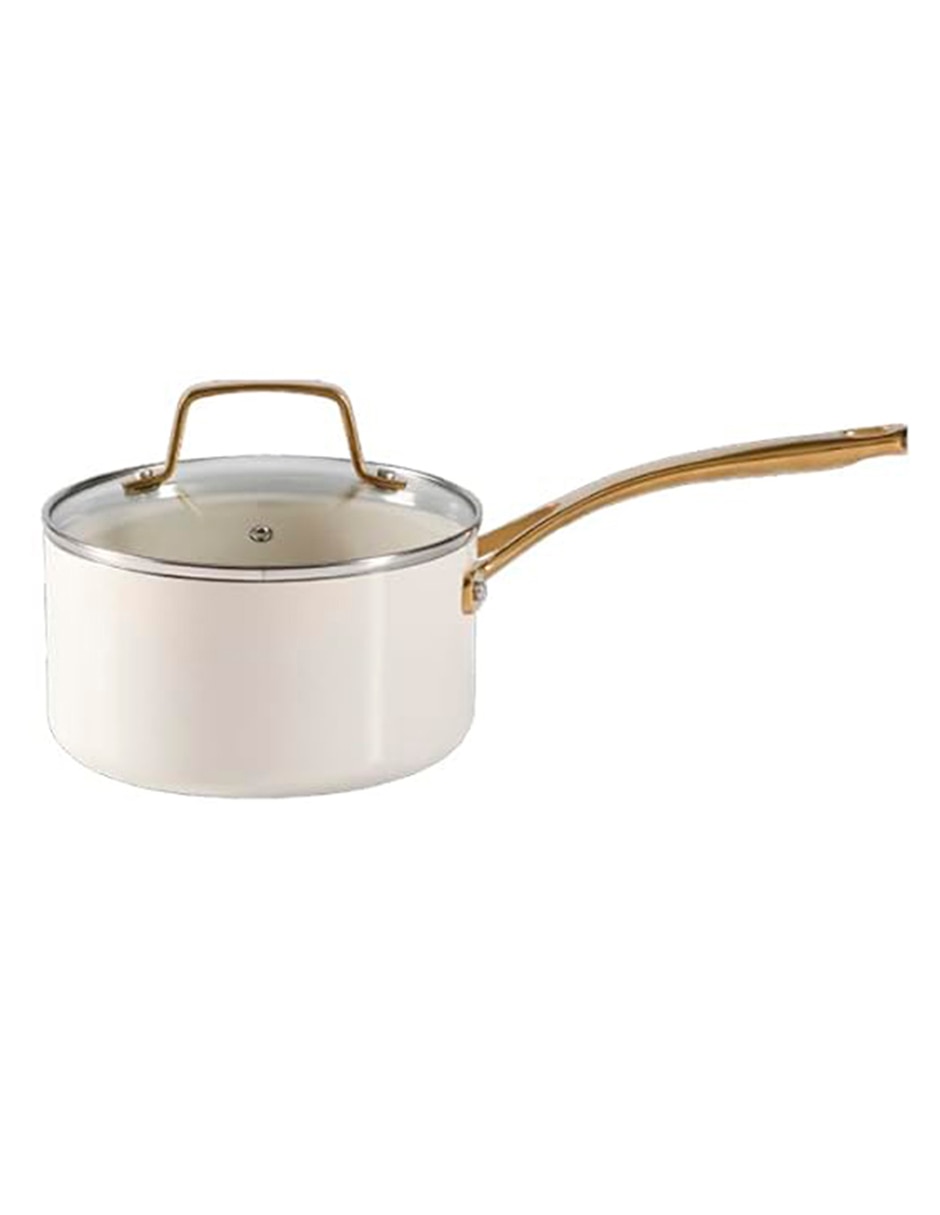 Batería de cocina Lockton aluminio esmaltado antiadherente cerámica 10 piezas 8