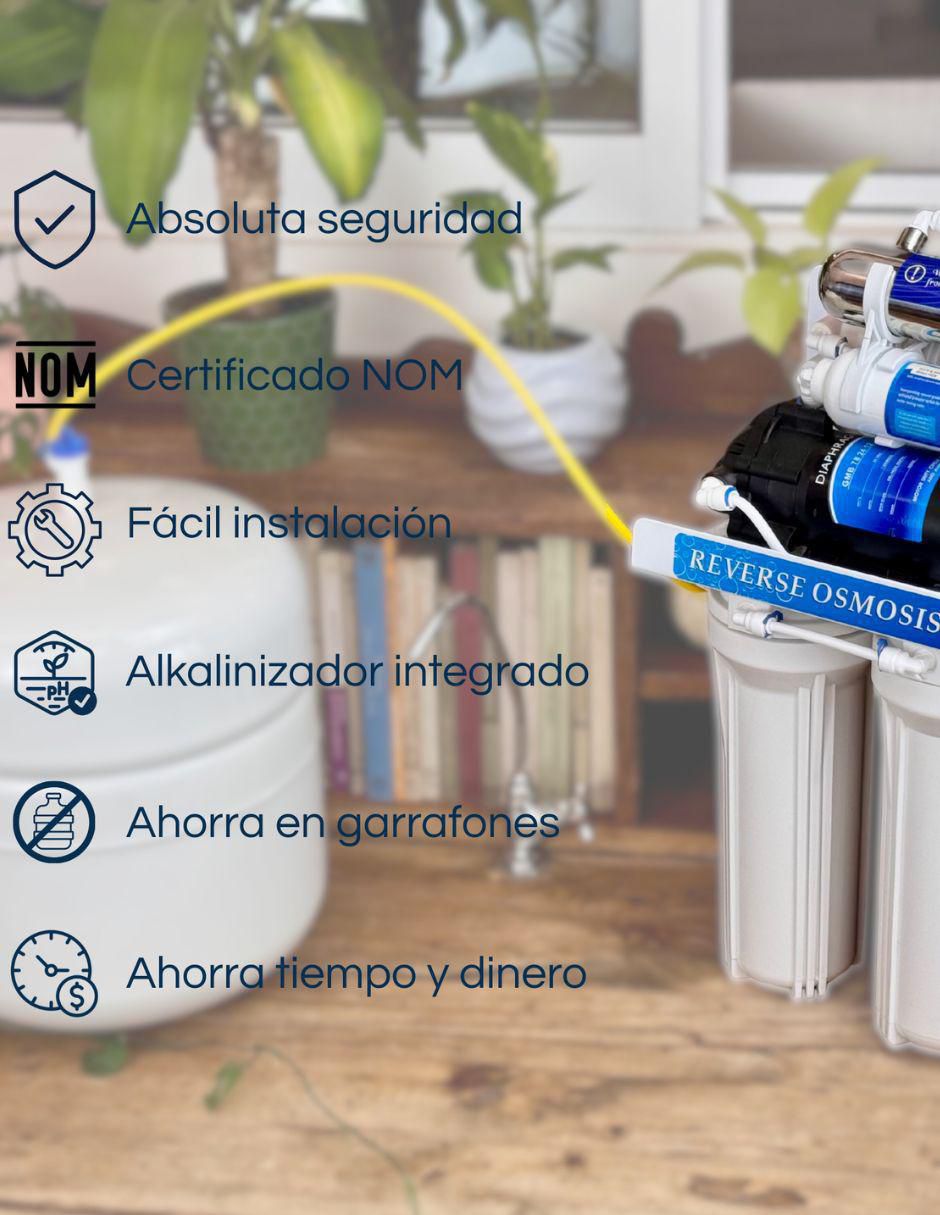 Filtro purificador de agua Blue Spring BSF-RO5SUC