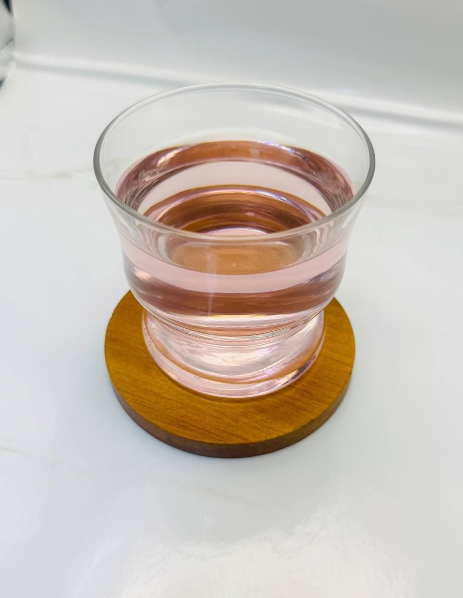 Set de vasos para agua Dude de vidrio con 6 piezas 5