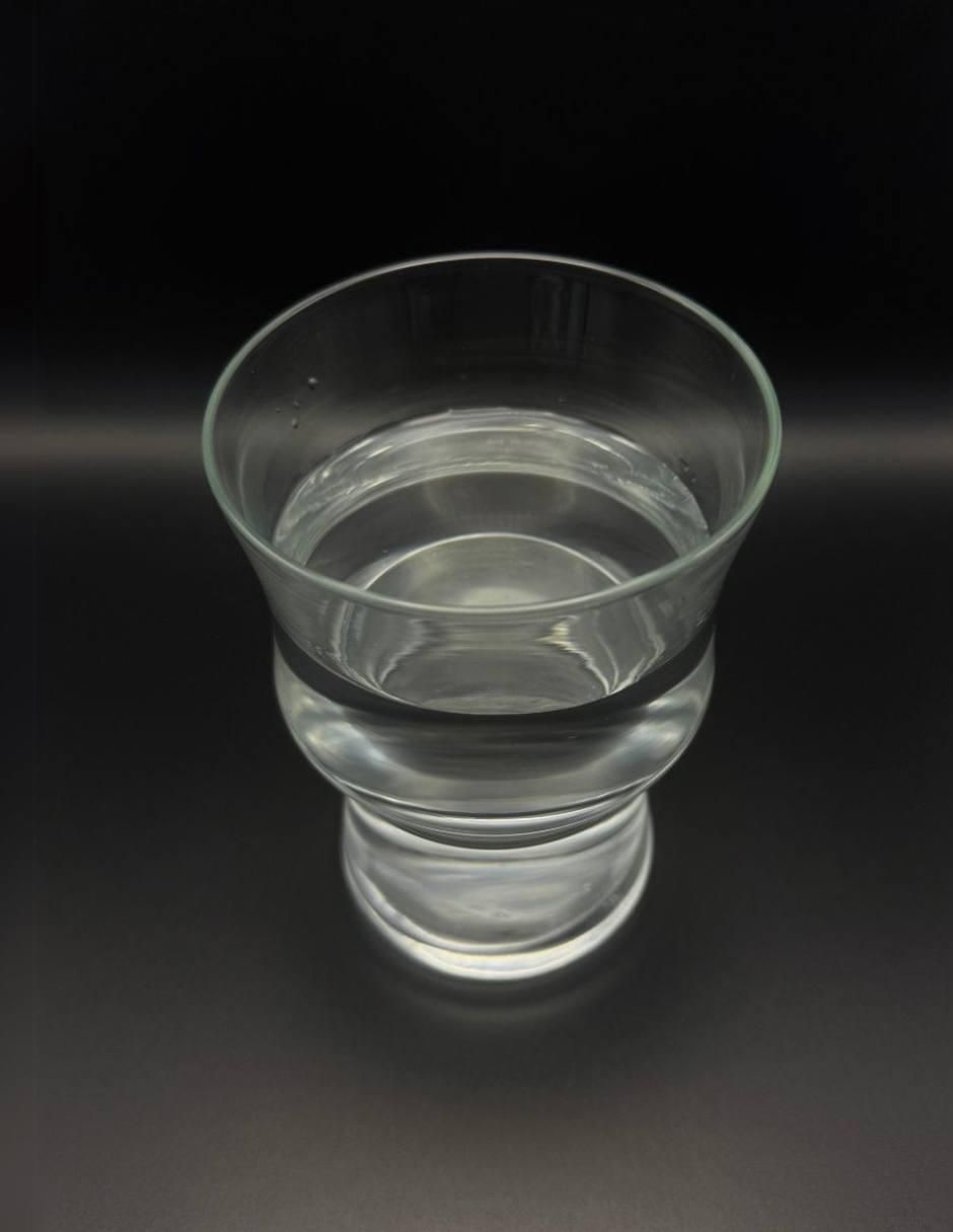 Set de vasos para agua Dude de vidrio con 6 piezas 3