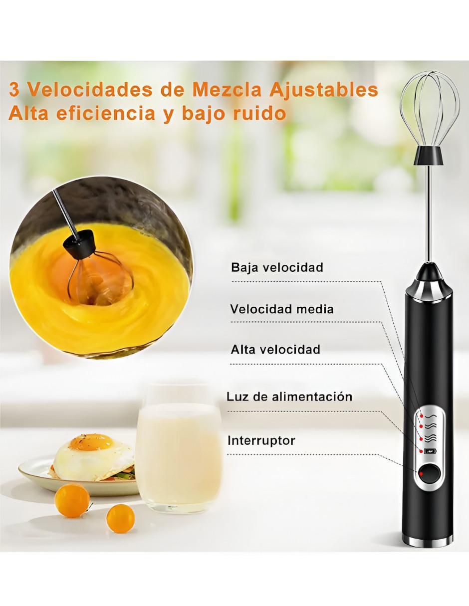 Batidor de acero inoxidable