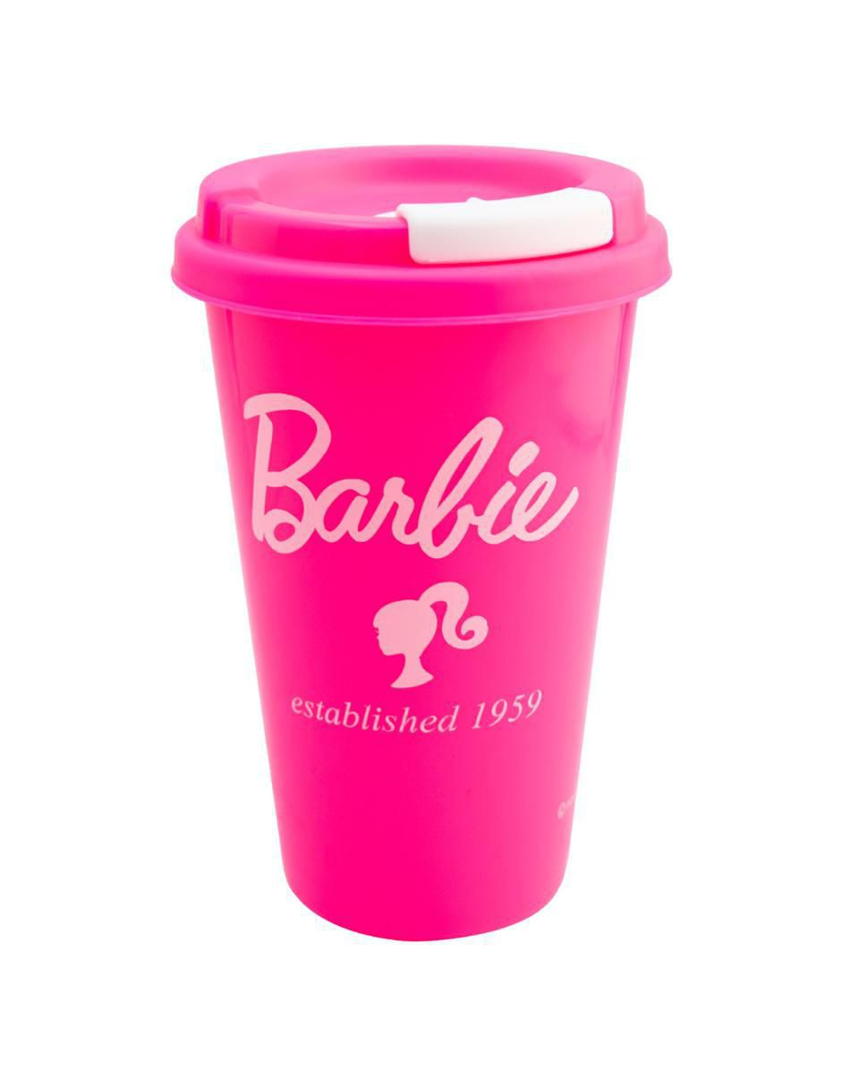 Set de vasos para agua Barbie con 3 piezas 2
