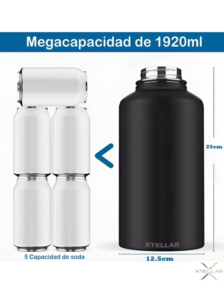 Termo de acero inoxidable Xtllar123 con tapa rosca 1.9 L 5