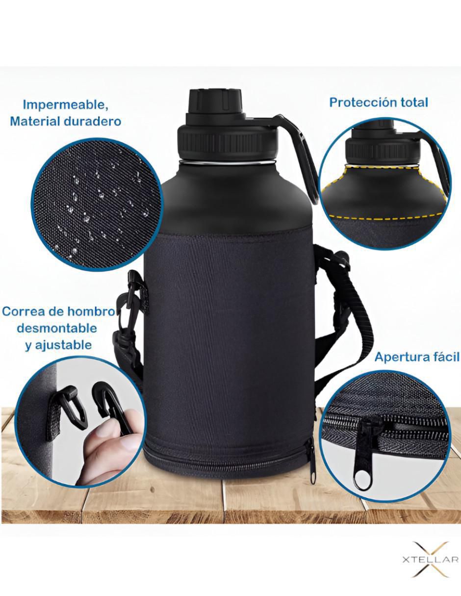 Termo de acero inoxidable Xtllar123 con tapa rosca 1.9 L 3