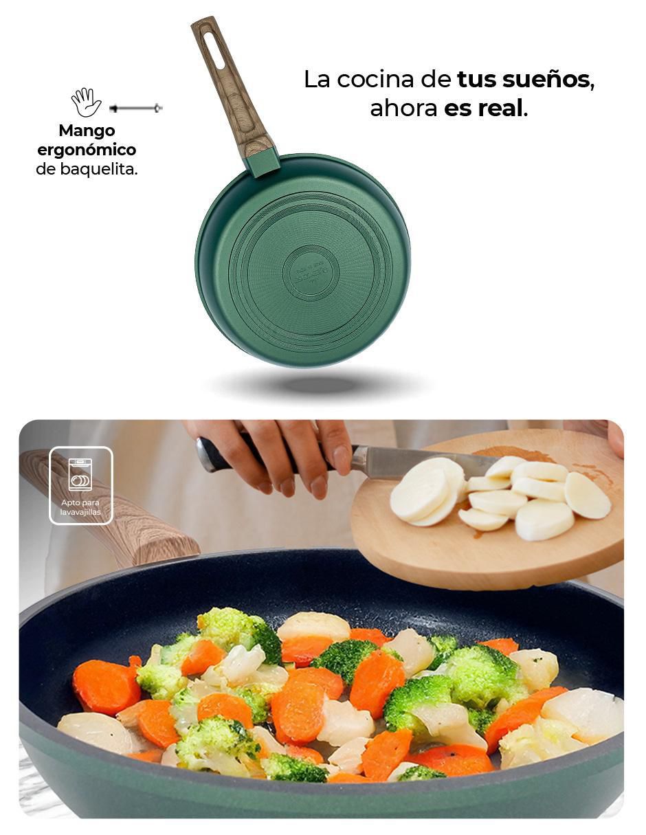 Sartén de aluminio anodizado 2