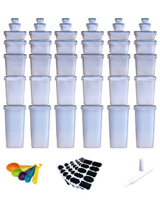 Set contenedores de plástico 42 piezas 1