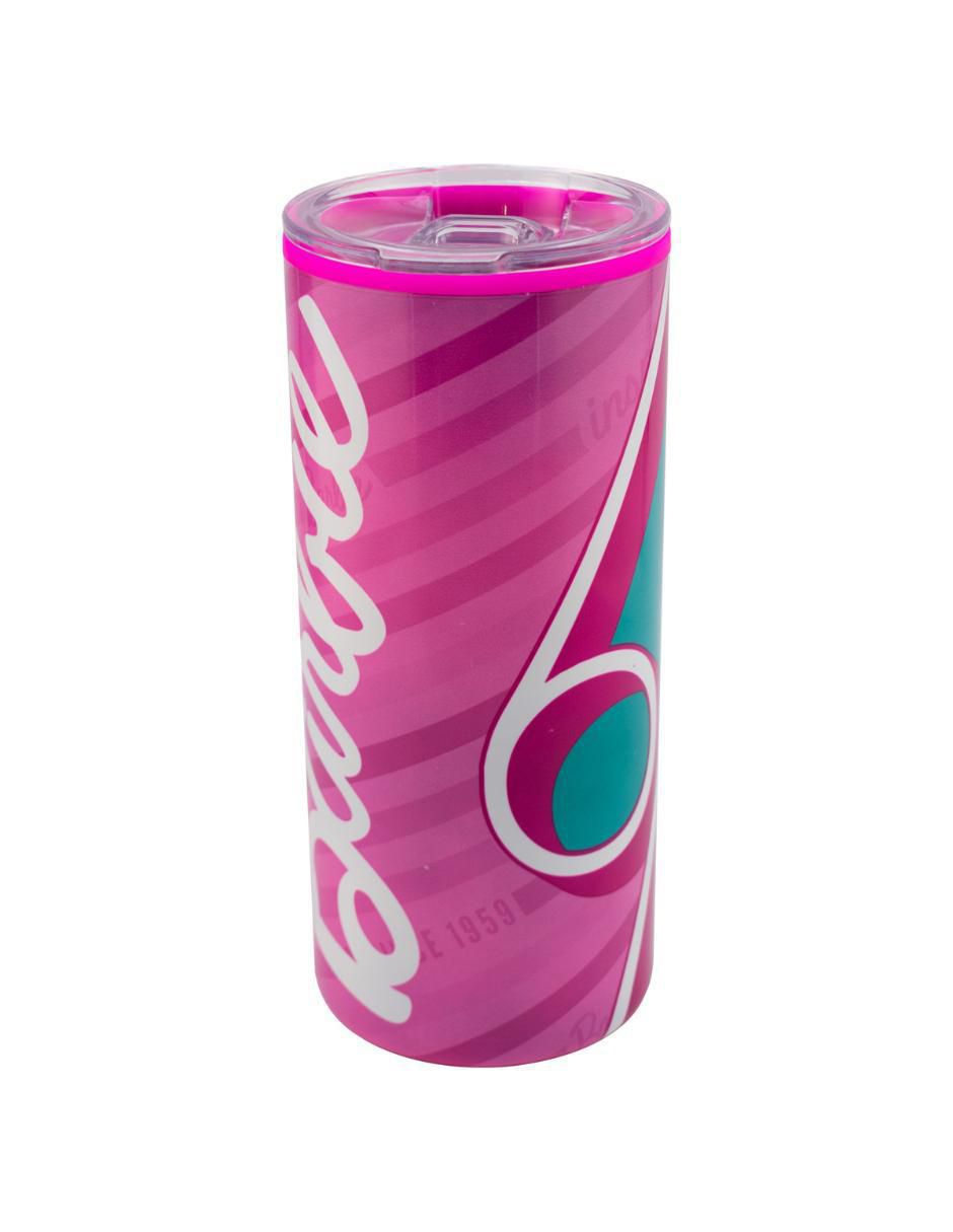 Termo doble pared de acero inoxidable Mattel con tapa a presión 2