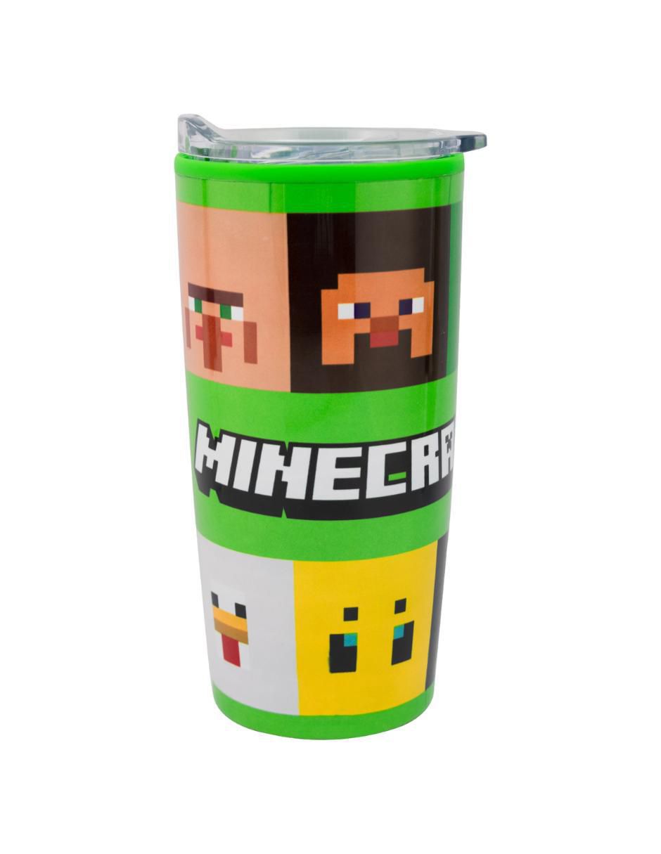 Termo doble pared de acero inoxidable Mojang con tapa a presión 500 ml Termo doble pared de acero inoxidable Mojang con tapa a presión 500 ml