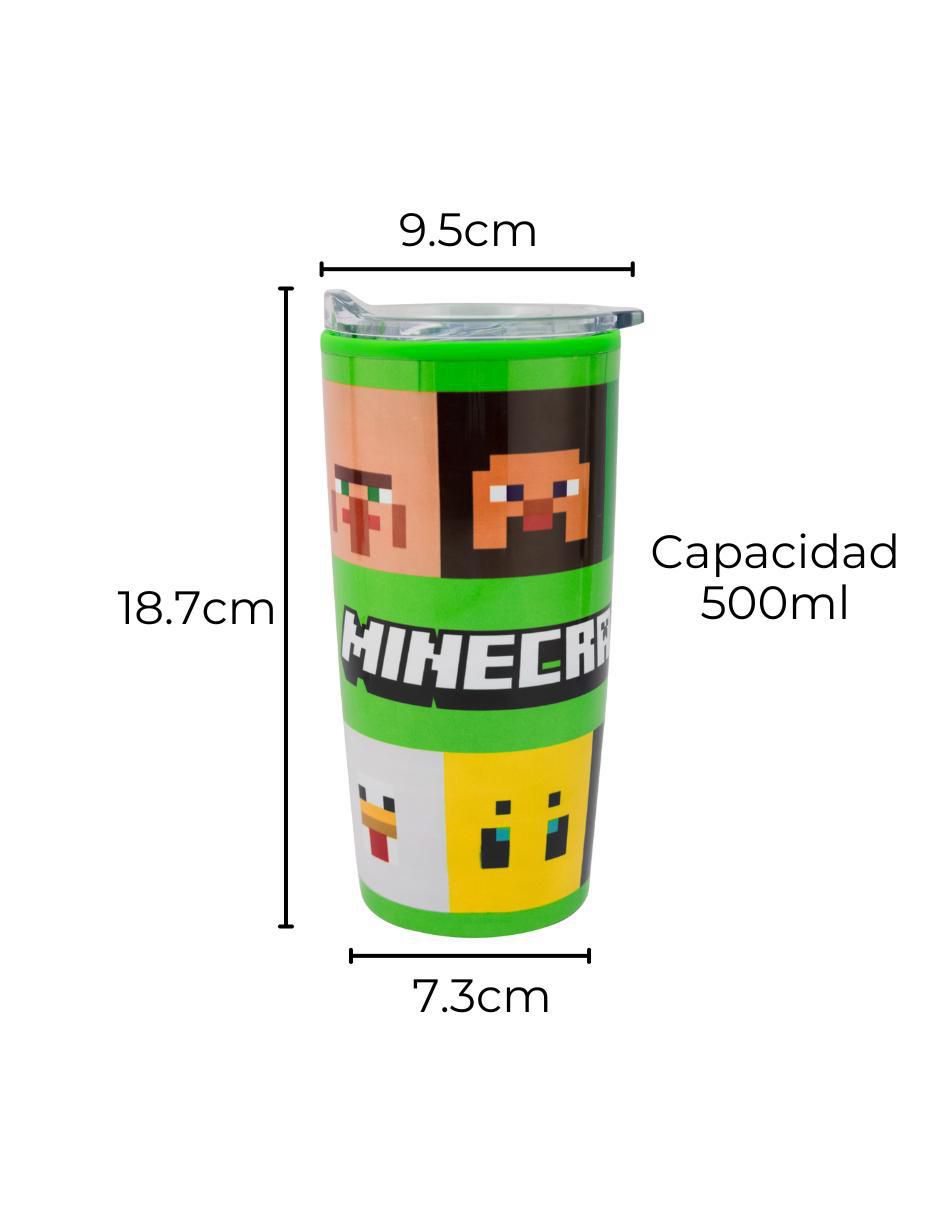 Termo doble pared de acero inoxidable Mojang con tapa a presión 500 ml 8