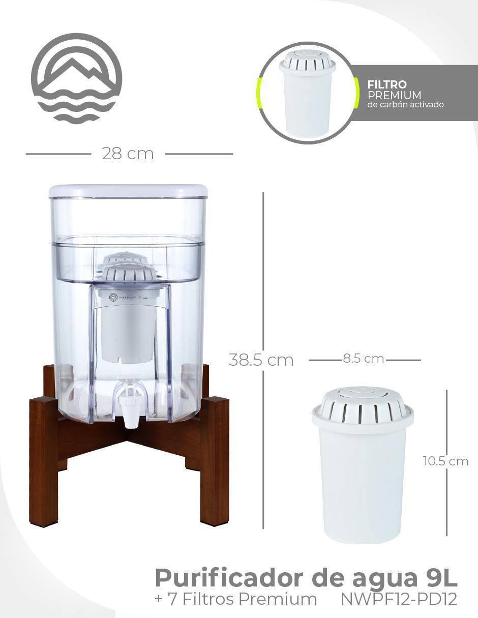 Filtro purificador de agua Minato NWPF12-PD12-MKP