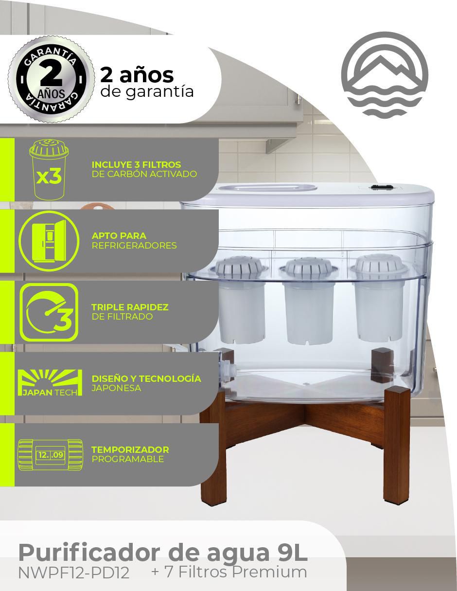 Filtro purificador de agua Minato NWPF12-PD12-MKP