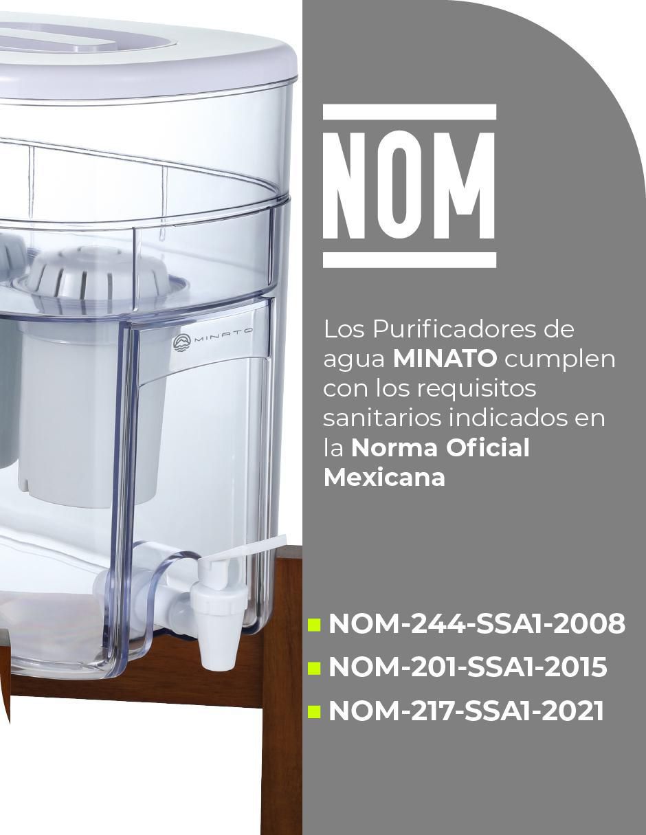 Filtro purificador de agua Minato NWPF12-PD12-MKP