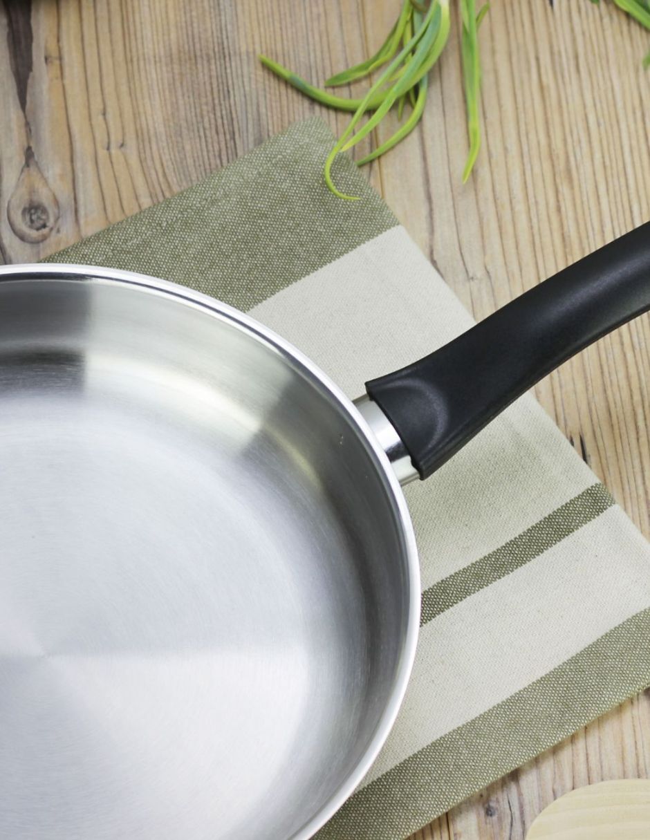 Sartén Essencial Inox de acero inoxidable