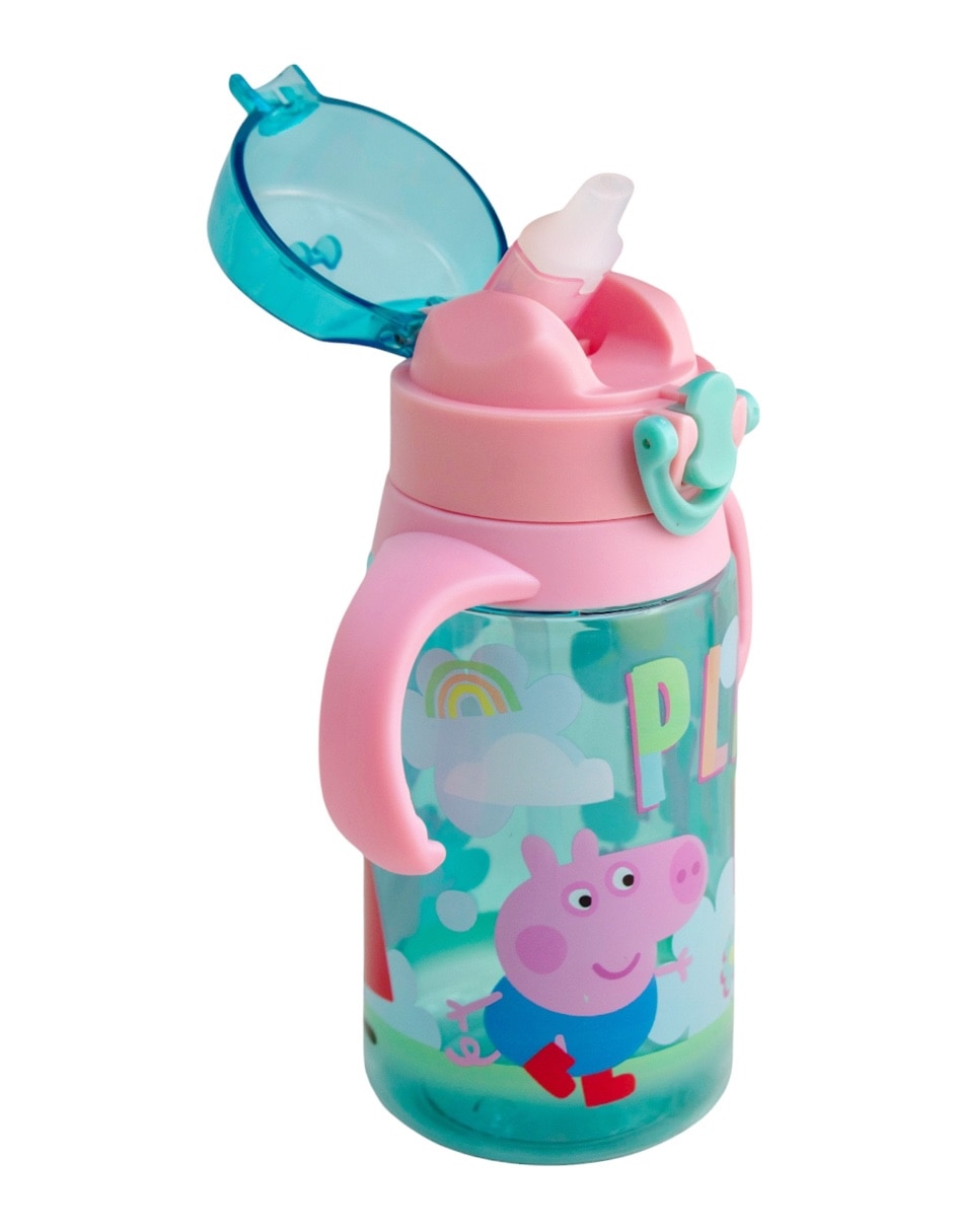 Botella de agua Regalos Siglo XXI Peppa Pig de plástico para niña
