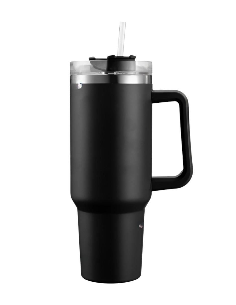 Termo de acero inoxidable con tapa push pull 1.2 L