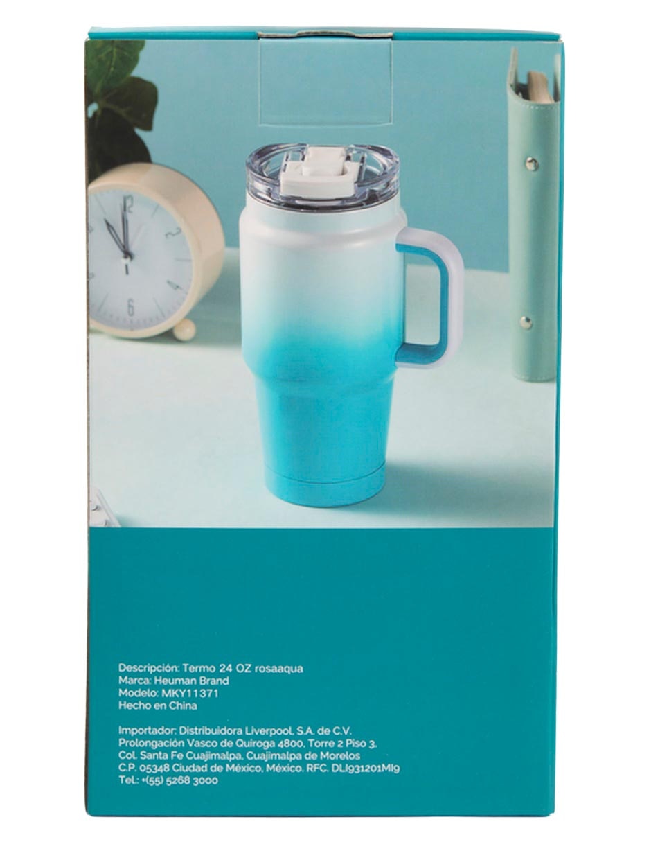 Termo Heuman Brand de acero inoxidable con tapa rosca 709 ml