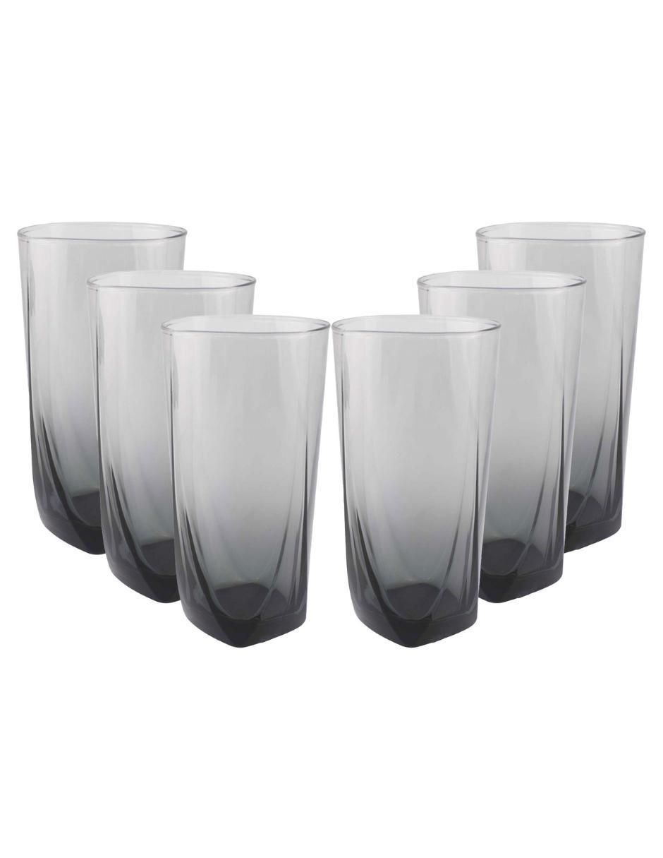 Set de vasos highball Eiffel de vidrio con 6 piezas